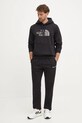 The North Face bluză Drew Peak NF0A89EMJK31 negru AW24
