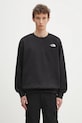 The North Face sweatshirt Essential Crew other black NF0A89ETJK31