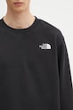 The North Face sweatshirt Essential Crew black NF0A89ETJK31