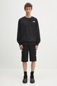 Mikina The North Face Essential Crew NF0A89ETJK31 čierna