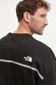 The North Face hanorac de bumbac Zumu Crew negru NF0A89FHJK31
