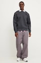 The North Face bluza Crew Neck Sweatshirt NF0A8AMAKS71 negru AW24