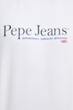 Pepe Jeans bluza bawełniana SEAN PM582699 biały