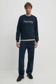 Бавовняна кофта Pepe Jeans SEAN PM582699 темно-синій AW24