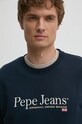 Бавовняна кофта Pepe Jeans SEAN темно-синій PM582699