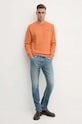 Pepe Jeans bluza SAM CREW PM582703 pomarańczowy AW24
