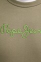 Бавовняна кофта Pepe Jeans NEW JOE CREW PM582715 зелений