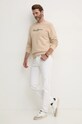 Pepe Jeans hanorac de bumbac NEW JOE CREW PM582715 bej AW24