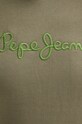 Pepe Jeans pamut melegítőfelső NEW JOE HOODIE PM582716 zöld
