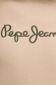 Pepe Jeans hanorac de bumbac NEW JOE HOODIE PM582716 bej