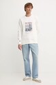 Хлопковая кофта Pepe Jeans SOREN CREW PM582724 бежевый AW24
