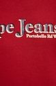 Хлопковая кофта Pepe Jeans SOMERS HOODIE PM582728 красный