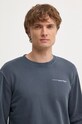 Бавовняна кофта Pepe Jeans DAVY CREW сірий PM582740