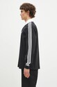 adidas Originals cotton longsleeve top Adicolor IZ4806 black AW25