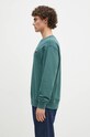 New Balance bluza bawełniana MT41547NUS zielony AW24