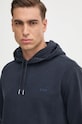 Bavlněná mikina Boss Orange námořnická modř 50523827
