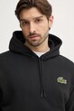 Хлопковая кофта Lacoste чёрный SH2754
