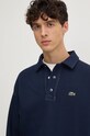 Lacoste bluză SH2821 bleumarin AW24