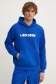 Lacoste bluza z kapturem niebieski SH2860