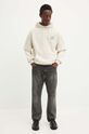 Drôle de Monsieur bluza bawełniana PERM.HO162.CO127.MT beżowy AW24