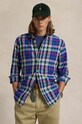 Памучна риза Polo Ralph Lauren Classic Oxford каре син 710953709