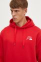 Кофта Quiksilver Dna Bubble Logo Hoodie червоний AQYFT03372