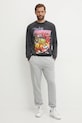 DC bluza Throwback 94 ADYSF03129 gri AW24