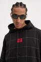 HUGO hanorac de bumbac x RACING BULLS negru 50530057