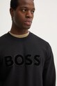 BOSS hanorac de bumbac negru 50524360