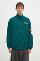 adidas Originals felpa Polarfleece Adibreak Tracktop applique turchese IW5815