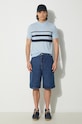 adidas Originals wool t-shirt Premium Top IY9956 blue AW24