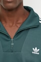 adidas Originals bluza Funnelneck Tracktop IZ2502 zielony