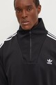 Кофта adidas Originals Funnelneck Tracktop чёрный IZ4803
