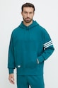 Dukserica adidas Originals Neuclassics C Hoodie natpis zelena JF9140
