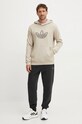 Хлопковая кофта adidas Originals Outline Hoodie JJ1505 бежевый AW24