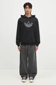 adidas Originals bluza bawełniana Outline Hoodie JJ1506 czarny