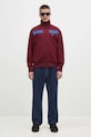 adidas Originals sweatshirt 70s Track Top JN5963 maroon