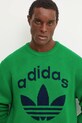 Светр adidas Originals Knit Crewneck інші зелений JN5966