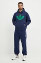 Μπλούζα adidas Originals Hooded Sweat JN5968 σκούρο μπλε AW24