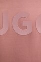 HUGO hanorac de bumbac 50529090 roz