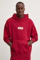 Îmbrăcăminte Hugo Blue hanorac de bumbac 50532290 burgundia