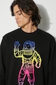 Бавовняна кофта Billionaire Boys Club Standing Astro Crewneck B24228 чорний