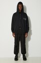 Кофта Y-3 Logo Zip Hoodie JE9278 чёрный AW24