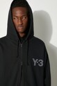 Кофта Y-3 Logo Zip Hoodie JE9278 чёрный