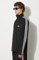 Y-3 hanorac din amestec de lana Refined Wool Track Top negru IW7462