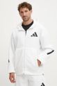 Pulover adidas ZNE S kapuco bela JF2443