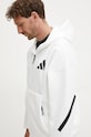 adidas felpa ZNE bianco JF2443