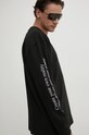HUGO bluza bawełniana 50521731 czarny