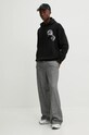 HUGO bluza bawełniana 50524274 czarny AW24