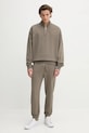 HUGO bluza bawełniana 50525881 zielony NC25